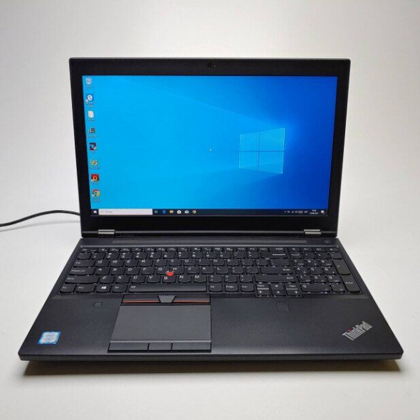 Мобильная рабочая станция Lenovo ThinkPad P50 / 15.6&quot; (1920x1080) IPS / Intel Core i7-6700HQ (4 (8) ядра по 2.6 - 3.5 GHz) / 16 GB DDR4 / 240 GB SSD / nVidia Quadro M1000M, 2 GB GDDR5, 128-bit / WebCam /Win 10 Pro - 2
