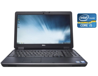 БУ Ноутбук Dell Latitude E6540 / 15.6&quot; (1366x768) TN / Intel Core i5-4300M (2 (4) ядра по 2.6 - 3.3 GHz) / 8 GB DDR3 / 240 GB SSD / Intel HD Graphics 4600 / WebCam / DVD-ROM / Win 10 Pro из Европы