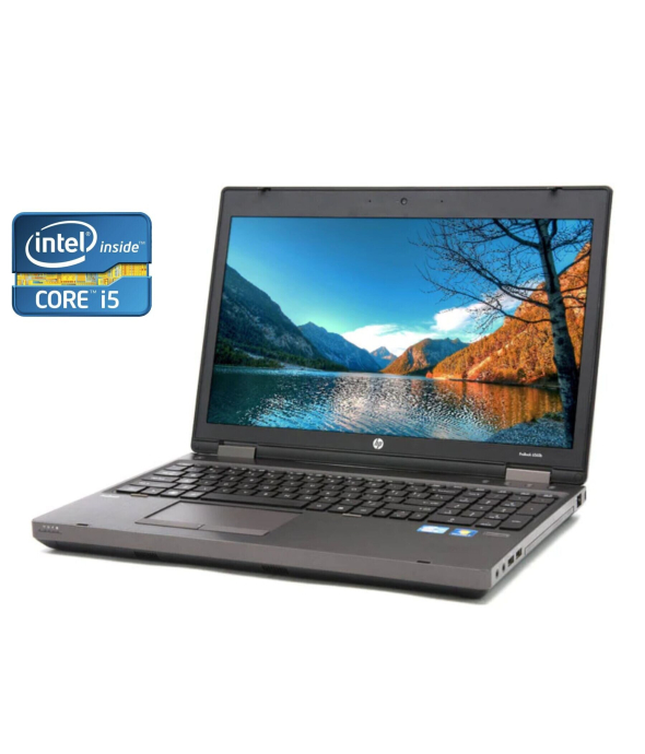 Ноутбук Б-класс HP ProBook 6570b / 15.6&quot; (1366x768) TN / Intel Core i5-3210M (2 (4) ядра по 2.5 - 3.1 GHz) / 8 GB DDR3 / 256 GB SSD / Intel HD Graphics 4000 / DVD-ROM / Win 10 Pro - 1