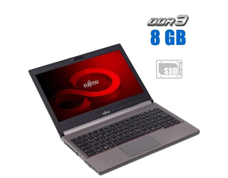 БУ Ноутбук Fujitsu LifeBook E744 / 14&quot; (1366x768) TN / Intel Core i3-4100M (2 (4) ядра по 2.5 GHz) / 8 GB DDR3 / 240 GB SSD / Intel HD Graphics 4600 / Windows 10 из Европы