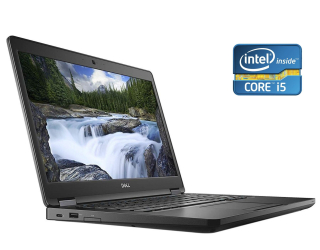 БУ Ультрабук Dell Latitude E5490 / 14&quot; (1920x1080) IPS / Intel Core i5-7300U (2 (4) ядра по 2.6 - 3.5 GHz) / 8 GB DDR4 / 256 GB SSD / Intel UHD Graphics 620 / WebCam / Win 10 Pro из Европы