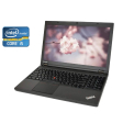 Ноутбук Lenovo ThinkPad T540p / 15.6" (1366x768) TN / Intel Core i5-4200M (2 (4) ядра по 2.5 - 3.1 GHz) / 8 GB DDR3 / 256 GB SSD / Intel HD Graphics 4600 / DVD-ROM / Win 10 Pro - 1