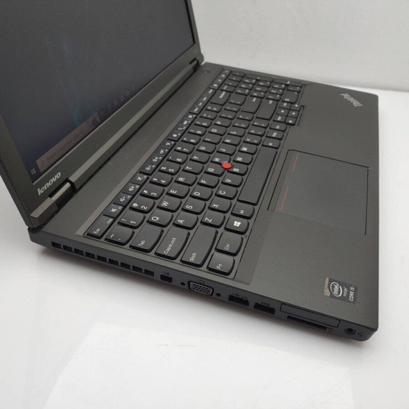 Ноутбук Lenovo ThinkPad T540p / 15.6&quot; (1366x768) TN / Intel Core i5-4200M (2 (4) ядра по 2.5 - 3.1 GHz) / 8 GB DDR3 / 256 GB SSD / Intel HD Graphics 4600 / DVD-ROM / Win 10 Pro - 4