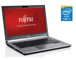 БУ Нетбук Б-класс Fujitsu LifeBook E746 / 14&quot; (1920x1080) IPS / Intel Core i7-6600U (2 (4) ядра по 2.6 - 3.4 GHz) / 8 GB DDR4 / 120 GB SSD / Intel HD Graphics 520 / WebCam / Win 10 Pro из Европы