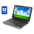 Ноутбук Dell Latitude E5530 / 15.6" (1366x768) TN / Intel Core i3-3110M (2 (4) ядра по 2.4 GHz) / 4 GB DDR3 / 256 GB SSD / Intel HD Graphics 4000 / WebCam / DVD-ROM / Win 10 Pro - 1
