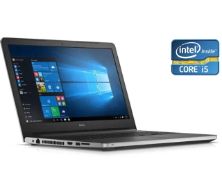 БУ Ноутбук Dell Inspiron 5559 / 15.6&quot; (1366x768) TN / Intel Core i5-6200U (2 (4) ядра по 2.3 - 2.8 GHz) / 8 GB DDR3 / 480 GB SSD / Intel HD Graphics 520 / WebCam / DVD-ROM / Win 10 Home из Европы