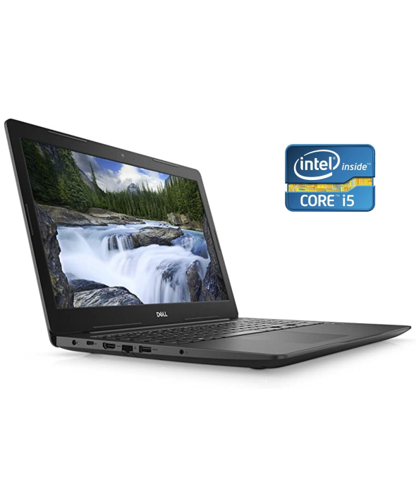 Ноутбук Б-класс Dell Latitude 3590 / 15.6&quot; (1366x768) TN / Intel Core i5-8250U (4 (8) ядра по 1.6 - 3.4 GHz) / 8 GB DDR4 / 256 GB SSD / Intel UHD Graphics 620 / WebCam / Win 10 Pro - 1