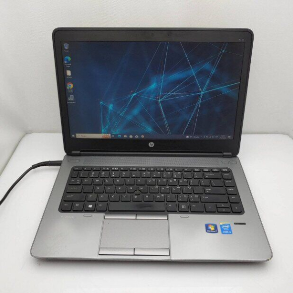 Ноутбук HP ProBook 640 G1 / 14&quot; (1366x768) TN / Intel Core i5-4300M (2 (4) ядра по 2.6 - 3.3 GHz) / 8 GB DDR3 / 128 GB SSD / Intel HD Graphics 4600 / DVD-ROM / Win 10 Pro - 2
