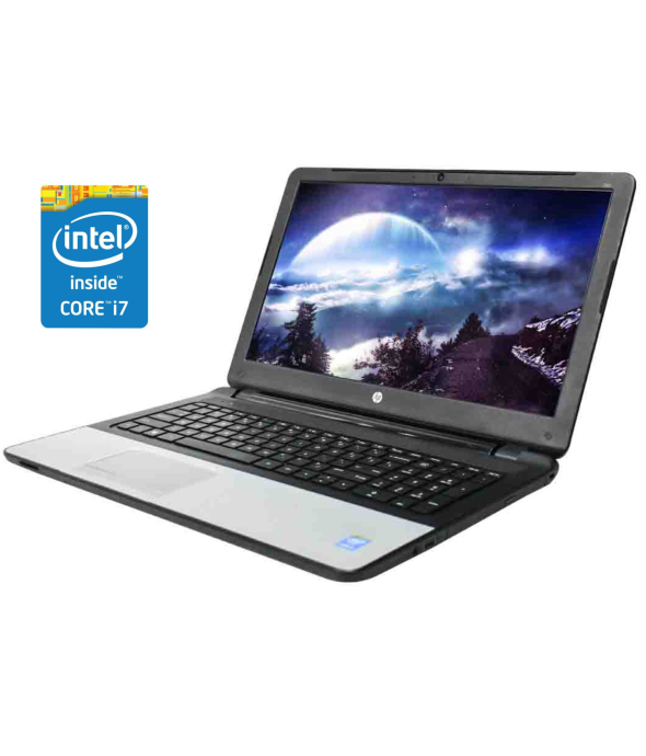 Ноутбук HP 350 G1 / 15.6&quot; (1366x768) TN / Intel Core i7-4510U (2 (4) ядра по 2.0 - 3.1 GHz) / 8 GB DDR3 / 256 GB SSD / Intel HD Graphics 4400 / WebCam / DVD-ROM / Win 10 Pro - 1