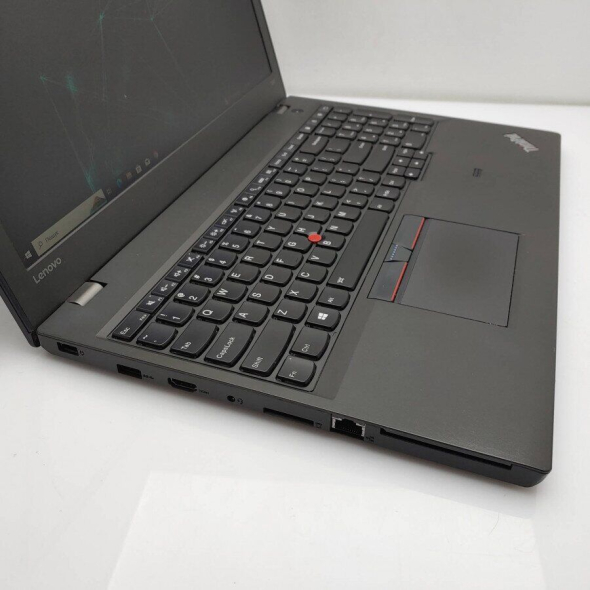 Ноутбук Б-класс Lenovo ThinkPad T560 / 15.6&quot; (1920х1080) IPS / Intel Core i7-6600U (2 (4) ядра по 2.6 - 3.4 GHz) / 8 GB DDR3 / 480 GB SSD / Intel HD Graphics 520 / WebCam / Win 10 Pro - 3