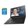 Ноутбук Б-класс Lenovo ThinkPad T560 / 15.6" (1920х1080) IPS / Intel Core i7-6600U (2 (4) ядра по 2.6 - 3.4 GHz) / 8 GB DDR3 / 480 GB SSD / Intel HD Graphics 520 / WebCam / Win 10 Pro - 1