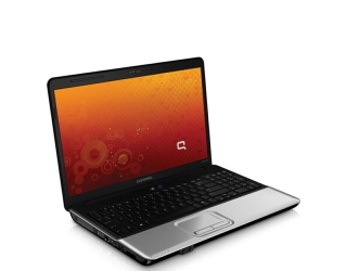 БУ Ноутбук HP Compaq Presario CQ60 / 15.6&quot; (1366x768) TN / Intel Celeron 585 (1 ядро с 2.16 GHz) / 4 GB DDR2 / 250 GB HDD / Intel GMA 4500M Graphics / WebCam / DVD-ROM / Windows 7 / АКБ не держит из Европы