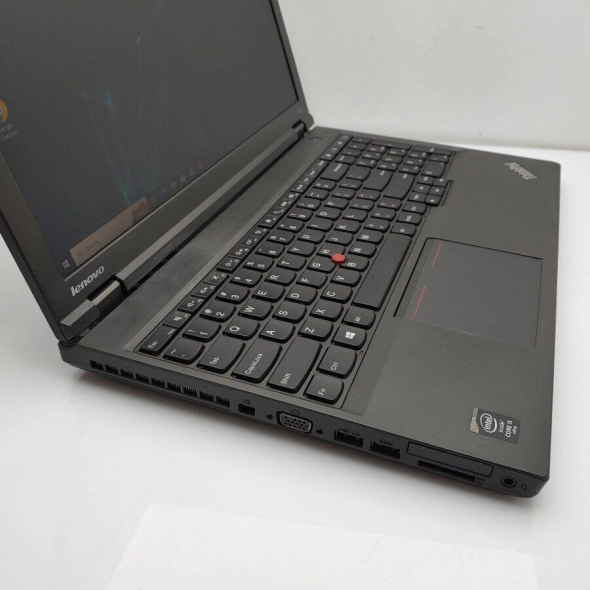 Ноутбук Lenovo ThinkPad T540p / 15.6&quot; (1366x768) TN / Intel Core i5-4300M (2 (4) ядра по 2.6 - 3.3 GHz) / 8 GB DDR3 / 512 GB SSD / Intel HD Graphics 4600 / WebCam / DVD-ROM / Win 10 Pro - 4