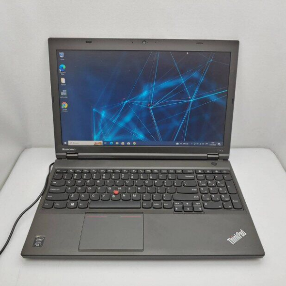 Ноутбук Lenovo ThinkPad T540p / 15.6&quot; (1366x768) TN / Intel Core i5-4300M (2 (4) ядра по 2.6 - 3.3 GHz) / 8 GB DDR3 / 512 GB SSD / Intel HD Graphics 4600 / WebCam / DVD-ROM / Win 10 Pro - 2