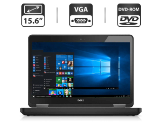 БУ Ноутбук Б-класс Dell Latitude E5540 / 15.6&quot; (1366x768) TN / Intel Core i3-4030U (2 (4) ядра по 1.9 GHz) / 4 GB DDR3 / 500 GB HDD / Intel HD Graphics 4400 / WebCam / DVD-ROM / VGA из Европы