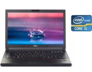 БУ Ноутбук Б-класс Fujitsu LifeBook E546 / 14&quot; (1920x1080) IPS / Intel Core i5-6200U (2 (4) ядра по 2.3 - 2.8 GHz) / 8 GB DDR4 / 240 GB SSD / Intel HD Graphics 520 / WebCam / Win 10 Pro из Европы