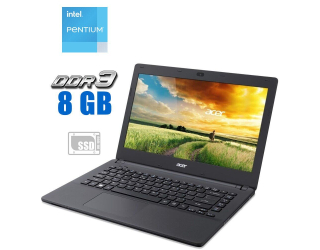 БУ Ноутбук Б-класс Acer Aspire ES1-431 / 14&quot; (1366x768) TN / Intel Pentium N3700 (4 ядра по 1.6 - 2.4 GHz) / 8 GB DDR3 / 500 GB HDD / Intel HD Graphics / WebCam из Европы