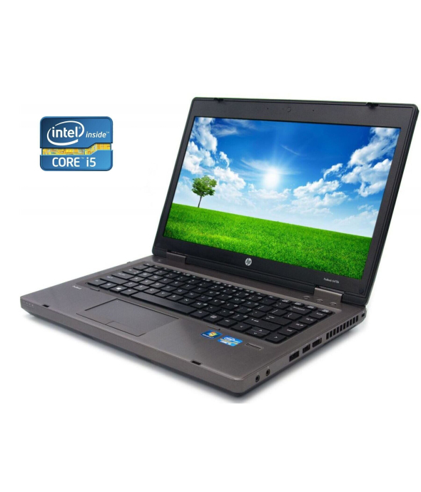 Ноутбук HP ProBook 6470b / 14&quot; (1366x768) TN / Intel Core i5-3340M (2 (4) ядра по 2.7 - 3.4 GHz) / 4 GB DDR3 / 120 GB SSD / Intel HD Graphics 4000 / WebCam / DVD-RW / Win 10 / АКБ - 1