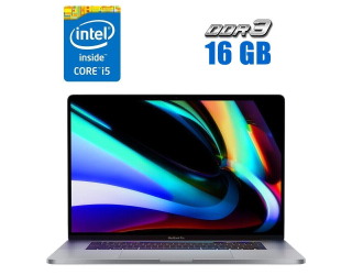 БУ Ноутбук Apple MacBook Pro A1989 / 13.3&quot; (2560x1600) IPS / Intel Core i5-8250U (4 (8) ядра по 1.6 - 3.4 GHz) / 16 GB DDR3 / 250 GB SSD / Intel Iris Plus Graphics 655 / WebCam из Европы