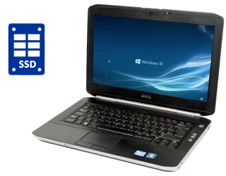 БУ Ноутбук А-класс Dell Latitude E5420 / 14&quot; (1600x900) TN / Intel Core i3-2350M (2 (4) ядра по 2.3 GHz) / 8 GB DDR3 / 120 GB SSD / Intel HD Graphics 3000 / WebCam / DVD-RW / Win 10 Pro из Европы