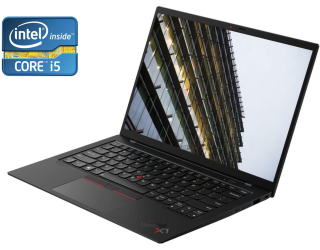 БУ Ультрабук А-класс Lenovo ThinkPad X1 Carbon Gen 1 / 14&quot; (1366x768) TN / Intel Core i5-3427U (2 (4) ядра по 1.8 - 2.8 GHz) / 4 GB DDR3 / 128 GB SSD / Intel HD Graphics 4000 / WebCam  из Европы