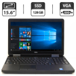 Ноутбук Б-класс Dell Latitude E5540 / 15.6" (1366x768) TN / Intel Core i5-4310U (2 (4) ядра по 2.0 - 3.0 GHz) / 4 GB DDR3 / 128 GB SSD / Intel HD Graphics 4400 / DVD-ROM / VGA - 1