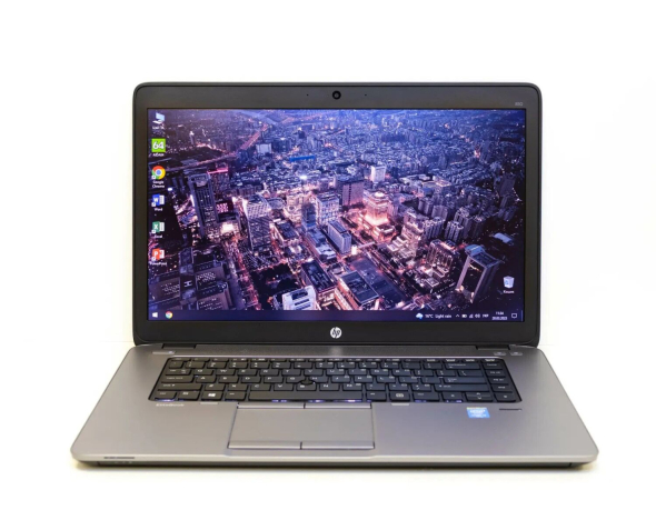 Ноутбук Б-класс HP EliteBook 850 G1 / 15.6&quot; (1366x768) TN / Intel Core i5-4300U (2 (4) ядра по 1.9 - 2.9 GHz) / 4 GB DDR3 / 256 GB SSD / Intel HD Graphic 4400 / WebCam / VGA - 2