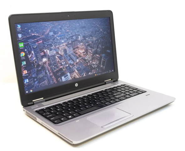 Ноутбук Б-класс HP ProBook 650 G2 / 15.6&quot; (1366x768) TN / Intel Core i5-6300U (2 (4) ядра по 2.4 - 3.0 GHz) / 4 GB DDR4 / 120 GB SSD / Intel HD Graphics 520 / WebCam / HDMI - 3