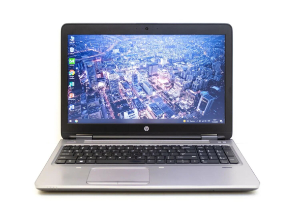 Ноутбук Б-класс HP ProBook 650 G2 / 15.6&quot; (1366x768) TN / Intel Core i5-6300U (2 (4) ядра по 2.4 - 3.0 GHz) / 4 GB DDR4 / 120 GB SSD / Intel HD Graphics 520 / WebCam / HDMI - 2