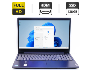 БУ Ультрабук Lenovo IdeaPad 3 15ITL05 / 15.6&quot; (1920x1080) TN / Intel Core i3-1115G4 (2 (4) ядра по 3.0 - 4.1 GHz) / 4 GB DDR4 / 128 GB SSD / Intel UHD Graphics 630 / WebCam / HDMI из Европы