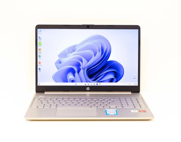 Ультабук Б-класс HP Laptop 15-ef1072wm / 15.6&quot; (1920x1080) TN / AMD Athlon Silver 3050U (2 ядра по 2.3 - 3.2 GHz) / 16 GB DDR4 / 500 GB SSD M.2 / AMD Radeon Graphics / WebCam / HDMI - 2