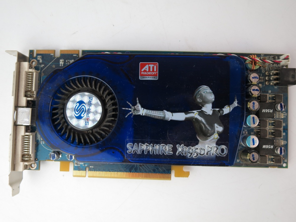 Відеокарта ATI Radeon Sapphire X1950 Pro 512mb GDDR3 AGP - 3