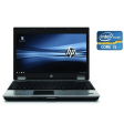Ноутбук A-класс HP EliteBook 8440p / 14" (1366x768) TN / Intel Core i5-520M (2 (4) ядра по 2.4 - 2.93 GHz) / 4 GB DDR3 / 256 GB SSD / Intel HD Graphics / WebCam / DVD-RW - 1