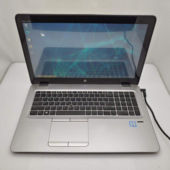 Ноутбук HP EliteBook 850 G4 / 15.6&quot; (1920x1080) TN Touch / Intel Core i7-7600U (2 (4) ядер по 2.8 - 3.9 GHz) / 8 GB DDR4 / 512 GB SSD / Intel HD Graphics 620 / WebCam / Win 10 Pro - 2