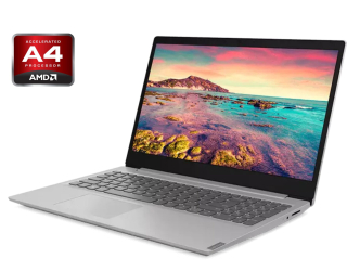 БУ Ноутбук Lenovo IdeaPad S145-15AST / 15.6&quot; (1366x768) TN / AMD A4-9125 (2 ядра по 2.3 - 2.6 GHz) / 8 GB DDR4 / 256 GB SSD / AMD Radeon R3 Graphics / WebCam / Win 10 Home из Европы