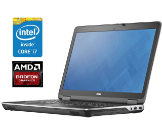 БУ Игровой ноутбук Б-класс Dell Latitude E6540 / 15.6&quot; (1920x1080) TN / Intel Core i7-4800MQ (4 (8) ядра по 2.7 - 3.7 GHz) / 8 GB DDR3 / 240 GB SSD / AMD Radeon HD 8790M, 2 GB GDDR5, 128-bit / WebCam / DVD-ROM / Win 10 Pro из Европы
