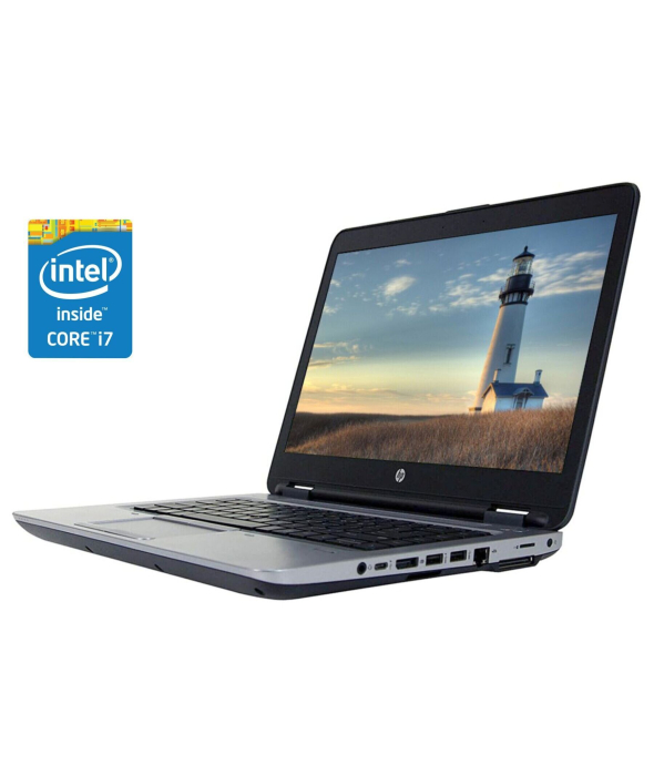 Ноутбук HP ProBook 650 G2 / 15.6&quot; (1366x768) TN / Intel Core i7-6600U (2 (4) ядра по 2.6 - 3.4 GHz) / 8 GB DDR4 / 256 GB SSD / Intel HD Graphics 520 / WebCam / DVD-ROM / Win10 Pro - 1