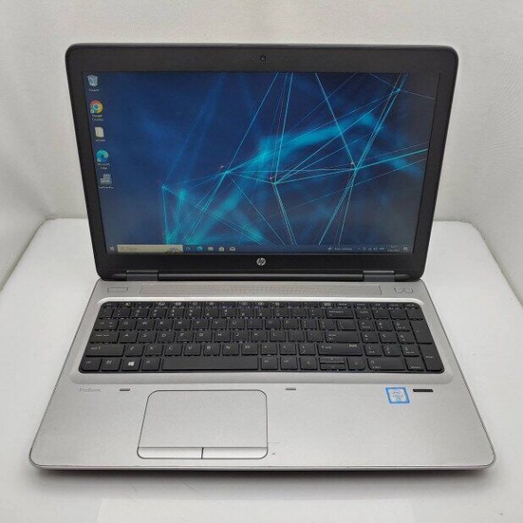 Ноутбук HP ProBook 650 G2 / 15.6&quot; (1366x768) TN / Intel Core i7-6600U (2 (4) ядра по 2.6 - 3.4 GHz) / 8 GB DDR4 / 256 GB SSD / Intel HD Graphics 520 / WebCam / DVD-ROM / Win10 Pro - 2