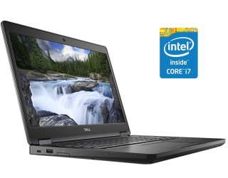БУ Ноутбук Dell Latitude 5580 / 15.6&quot; (1366x768) TN / Intel Core i7-7600U (2 (4) ядра по 2.8 - 3.9 GHz) / 8 GB DDR4 / 256 GB SSD / Intel HD Graphics 620 / WebCam / Win 10 Pro из Европы