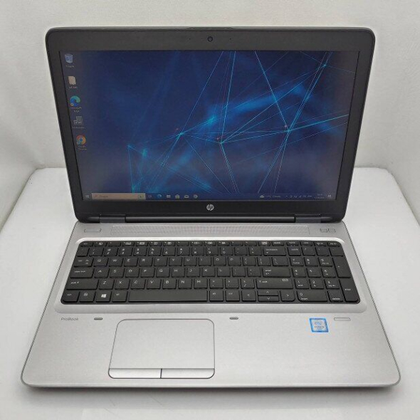 Ноутбук HP ProBook 650 G2 / 15.6&quot; (1366x768) TN / Intel Core i5-6200U (2 (4) ядра по 2.3 - 2.8 GHz) / 8 GB DDR4 / 500 GB HDD / Intel HD Graphics 520 / WebCam / DVD-ROM / Win10 Pro - 2