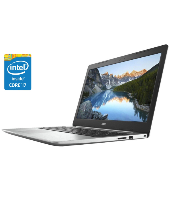 Ноутбук Б-класс Dell Inspiron 15 5570 / 15.6&quot; (1920x1080) TN Touch / Intel Core i7-8550U (4 (8) ядра по 1.8 - 4.0 GHz) / 8 GB DDR4 / 240 GB SSD / Intel UHD Graphics 620 / WebCam / Win 10 Home - 1
