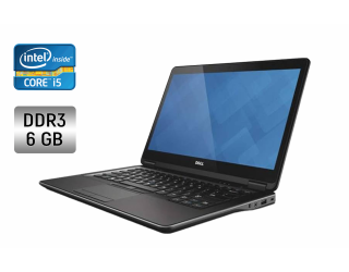 БУ Ультрабук Б-класс Dell Latitude E7240 / 12.5&quot; (1366x768) TN / Intel Core i5-4210U (2 (4) ядра по 1.7 - 2.7 GHz) / 6 GB DDR3 / 128 GB SSD / Intel HD Graphics 4400 / WebCam / Windows 10 из Европы
