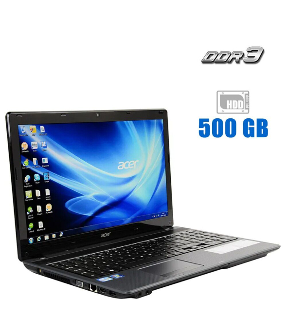 Ноутбук Б-класс Acer Aspire 5749 / 15.6&quot; (1366x768) TN / Intel Core i3-2350M (2 (4) ядра по 2.3 GHz) / 4 GB DDR3 / 500 GB HDD / Intel HD Graphics 3000 / WebCam - 1