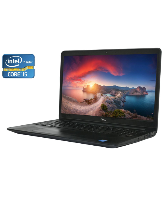 Ноутбук Dell Latitude 3550 / 15.6&quot; (1366x768) TN / Intel Core i5-5200U (2 (4) ядра по 2.2 - 2.7 GHz) / 8 GB DDR3 / 480 GB SSD / Intel HD Graphics 5500 / WebCam / Win 10 Pro - 1