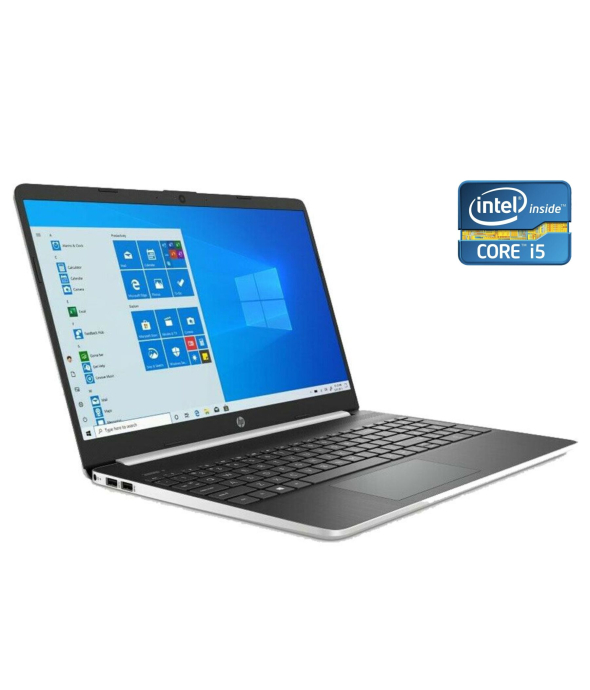 Ультрабук HP 15-dy1751ms / 15.6&quot; (1366x768) TN Touch / Intel Core i5-1035G1 (4 (8) ядра по 1.0 - 3.6 GHz) / 16 GB DDR4 / 512 GB SSD / Intel UHD Graphics / WebCam / Win 10 Home - 1