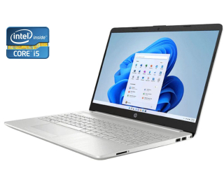 БУ Ультрабук HP Laptop 15-dw3225od / 15.6&quot; (1366x768) TN / Intel Core i5-1135G7 (4 (8) ядра по 2.4 - 4.2 GHz) / 8 GB DDR4 / 480 GB SSD / Intel Iris X Graphics / WebCam / Win 11 Home из Европы
