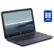 Ноутбук HP 15-ac137nr / 15.6" (1366x768) TN / Intel Core i3-5020U (2 (4) ядра по 2.2 GHz) / 8 GB DDR3 / 240 GB SSD / Intel HD Graphics 5500 / WebCam / DVD-ROM / Win 10 Home - 1