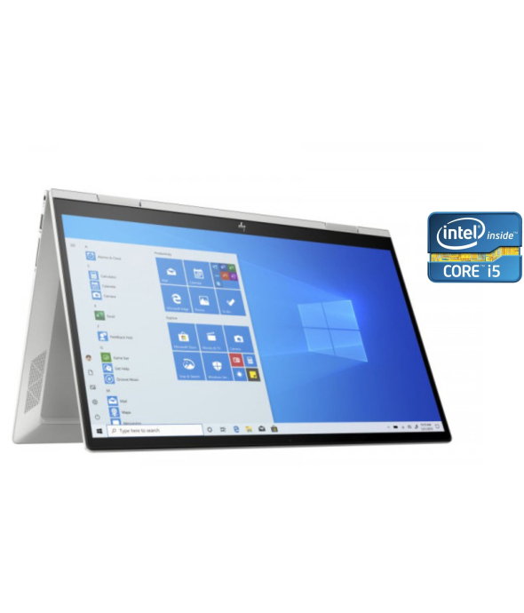 Ноутбук-трансформер Б-класс HP Envy x360 15-ed1008ca / 15.6&quot; (1920x1080) IPS Touch / Intel Core i5-1135G7 (4 (8) ядра по 2.4 - 4.2 GHz) / 8 GB DDR4 / 256 GB SSD / Intel Iris X Graphics / WebCam / Win 11 Home - 1