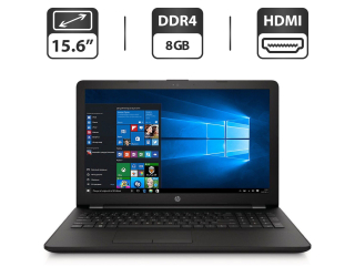 БУ Ноутбук HP Laptop 15-bs212wm / 15.6&quot; (1366x768) TN / Intel Celeron N4000 (2 ядра по 1.1 - 2.6 GHz) / 8 GB DDR4 / 120 GB SSD / Intel UHD Graphics 600 / WebCam / Win 10 Pro из Европы