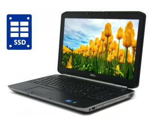 БУ Ноутбук Dell Latitude E5520 / 15.6&quot; (1366x768) TN / Intel Core i3-2330M (2 (4) ядра по 2.2 GHz) / 8 GB DDR3 / 480 GB SSD / Intel HD Graphics 3000 / DVD-ROM / Win 10 Pro из Европы